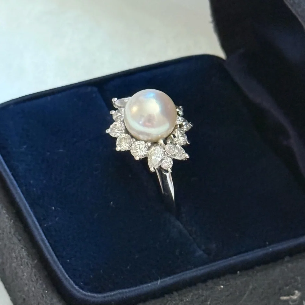 Tiffany & Co. platinum pearl